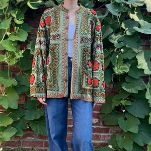 Embroidered Cotton Jacket